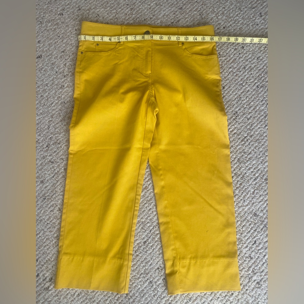 89th & Madison Vibrant Yellow Pants - Picture 9 of 9